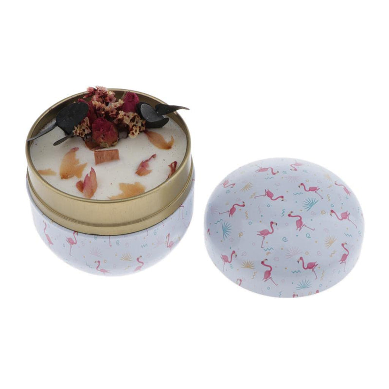 UJEAVETTE® Scented Candle Natural Soy Wax Tin Tea Light Green Tea Bergamot