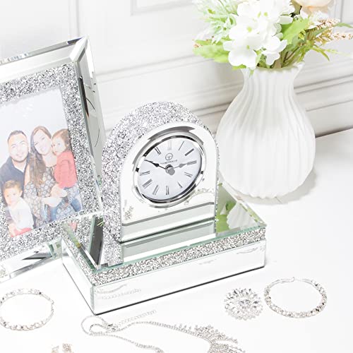 Crush Diamond Desk Clock Table Clock Luxury Clock