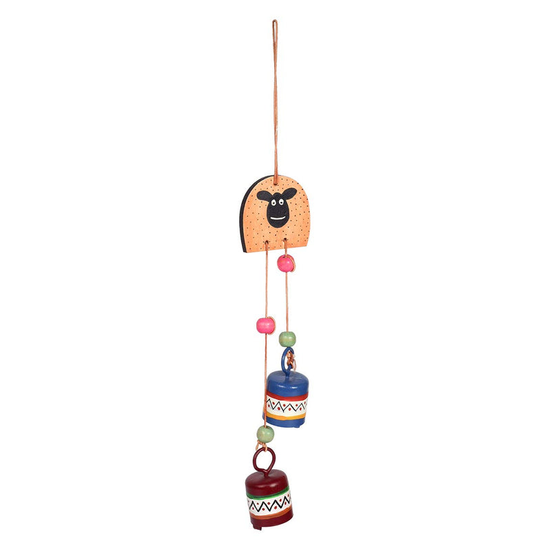 Aakriti Aet Creations Tintin Dog Windchime with Two Metal Bells