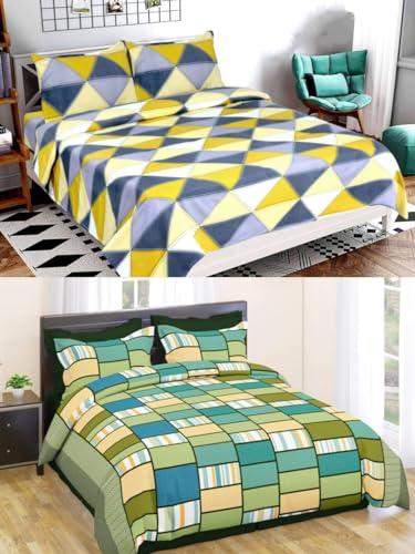 Multicolor Bedsheets Combo