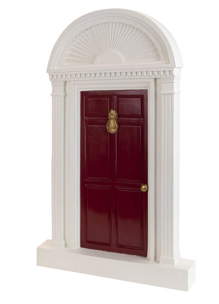 Byers' Choice Red Door w/Pineapple Caroler Figurine 6313 from The Accessories Collection (New 2021)