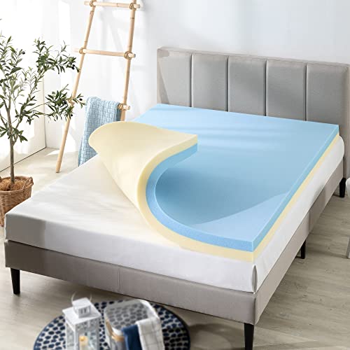 4 Inch , Twin : Zinus Sleep Master Gel Memory Foam 4 Inch Topper, Twin