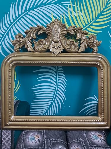 wall decor wooden mirror frame