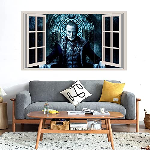 GADGETS WRAP Printed Wall Decal Sticker Fake Window Style Decal (90cm x 50cm) - Vampire Master