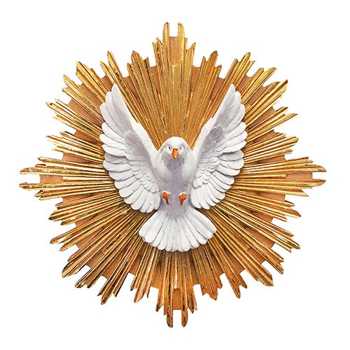 Divine Spirit Pendant Holy Spirit Sculpture Wall Mounted Divine Eagle(12 Inch)