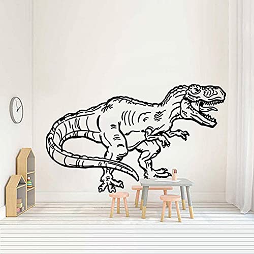 GADGETS WRAP Vinyl Decal Sticker T-Rex Dinosaur (Item Finish Size : 90cm x 56cm)