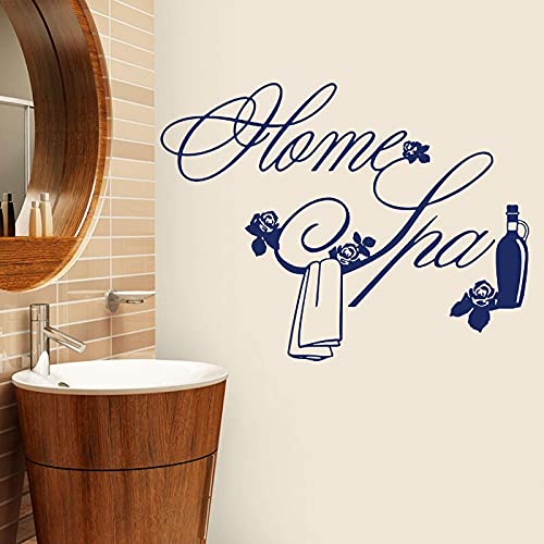 GADGETS WRAP Vinyl Decal Sticker Home Spa Flower Towel (Item Finish Size : 75cm x 56cm)