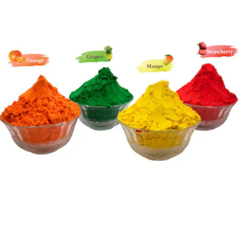 Holi Gulal Colours – 500g Pack of 5 Vibrant, Natural Shades Perfect for Bringing Joy to Kids, Families, and All Ages This Holi and Rang Panchami!
