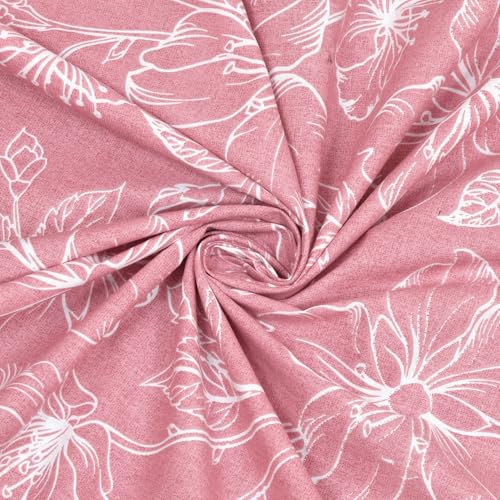 Cosy CORNER 100% Cotton Queen Size Bedsheet for Double Bed, 1 Cotton Bed Sheet Double Bed (90 X 100 Inches) with 2 Pillow Covers | 220 TC Bed Sheet Double Bed Cotton