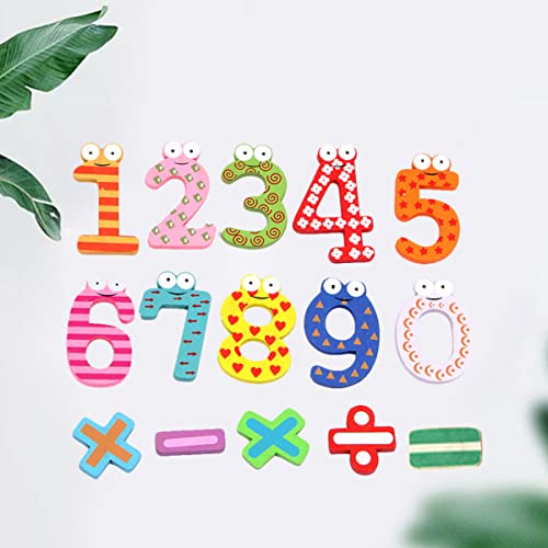 Ubersweet® 60 Pcs Magnetic Numbers Refrigerator Numbers Magnet Kids Numbers Magnets Fridge Numbers Magnet Fridge Magnet Numbers |