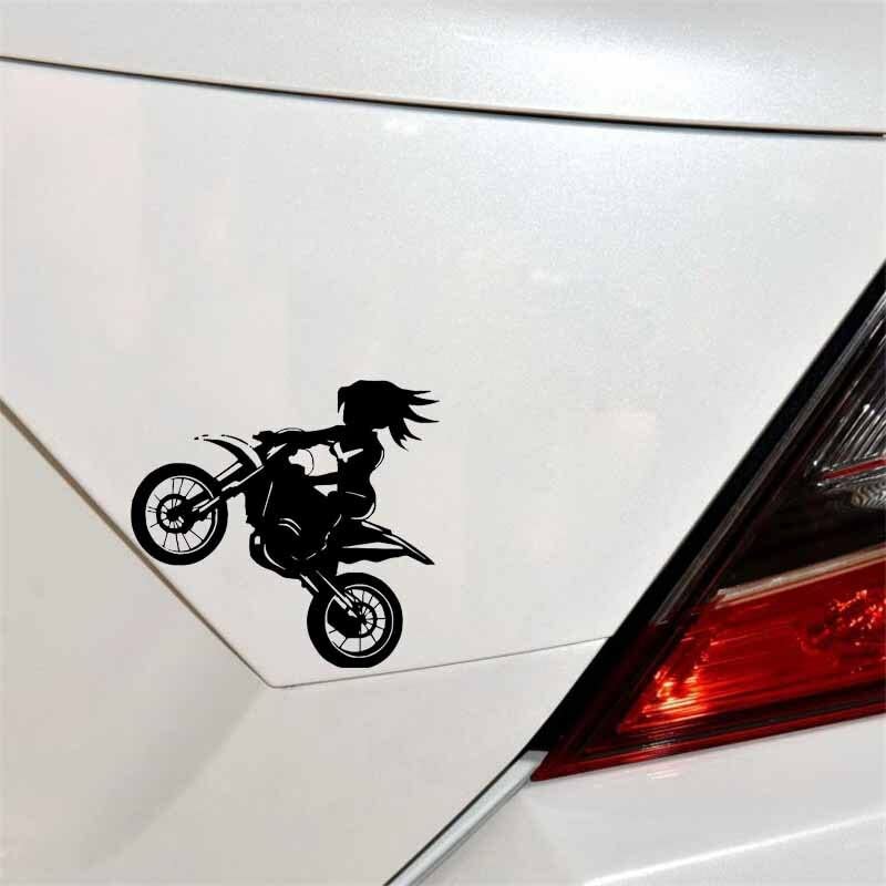 GADGETS WRAP Vinyl Wall Decal Sticker Sexy Hot Wild Motor Girl Vinyl Decals Popular Style