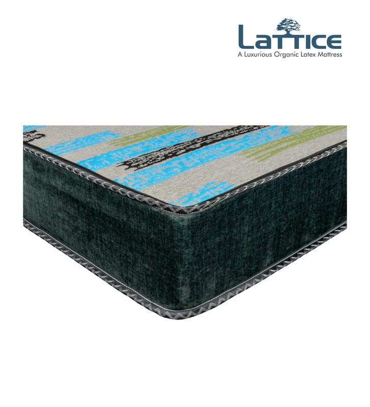 Bisterr Lattice Organic Hypoallergenic Latex Mattress (Queen)(72 * 60 * 8)