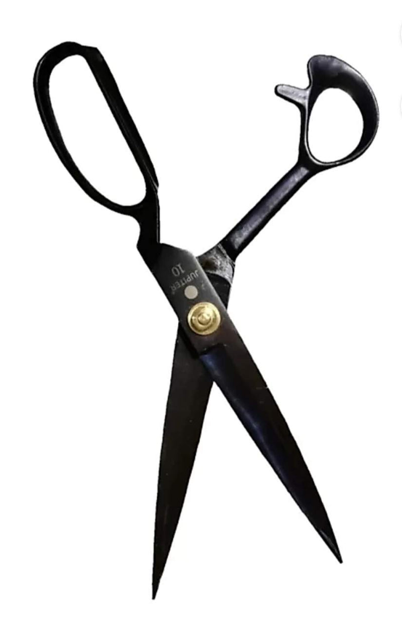 Tailoring Scissors Black 10 inches Steel - Multipurpose pack of 1