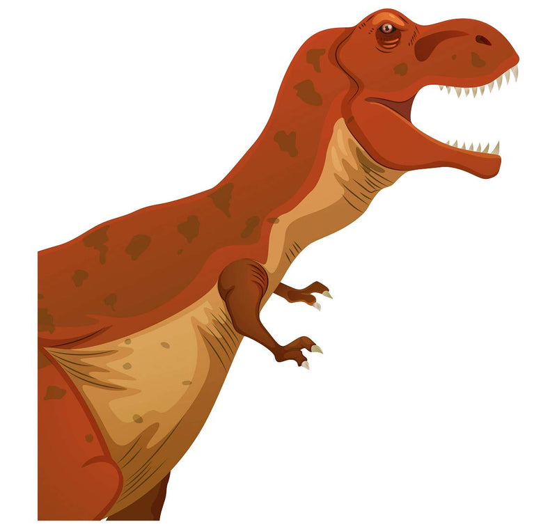 Tuffuk Dinosaur Large Vinyl Wallstickers for Home Decorations(60 cm x 70 cm)5TZ210