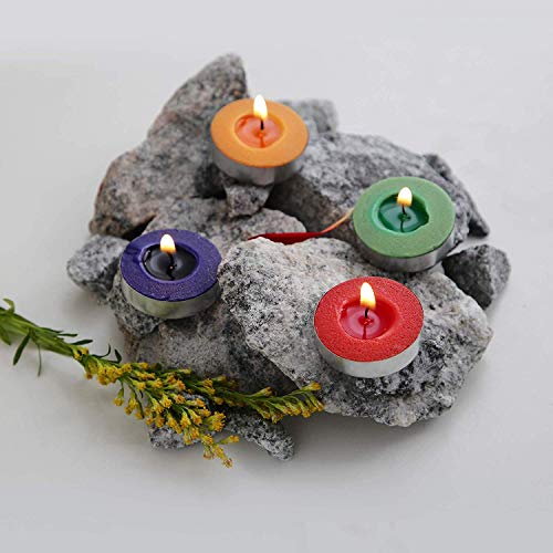 Casa Illuminate 1000% Pure Wax Tealight Candles (Multi, Pack of 1000), Unscented tealight candles for decoration/festivals/aromatherapy