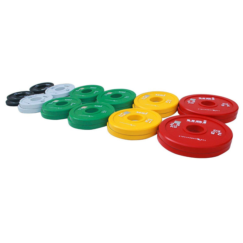 USI UNIVERSAL Weight Plates, FP 2.5Kg Fraction Olympic Weight Plates For Home Gym, Steel & PVC Constructions, Olympic Hole 51mm, Ideal For Cross Training, Weight Lifting