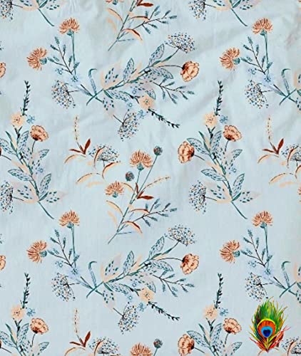 WCX Brand Cotton Reversible Floral Lightweight dohar Single Bed/dohar Single Bed Cotton 60x90