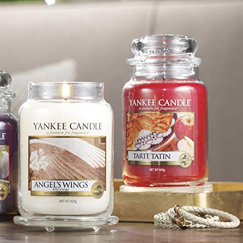 Large , Angel's Wings : Yankee Candle Angel's Wings Jar Candle - Large