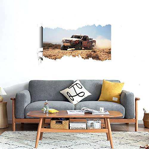 GADGETS WRAP Printed Wall Decal Sticker Scratched Paper Style Wall Decal (90cm x 50cm) - Raptor Off Road