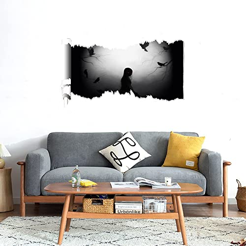 GADGETS WRAP Printed Wall Decal Sticker Scratched Paper Style Wall Decal (90cm x 50cm) - Viktoria