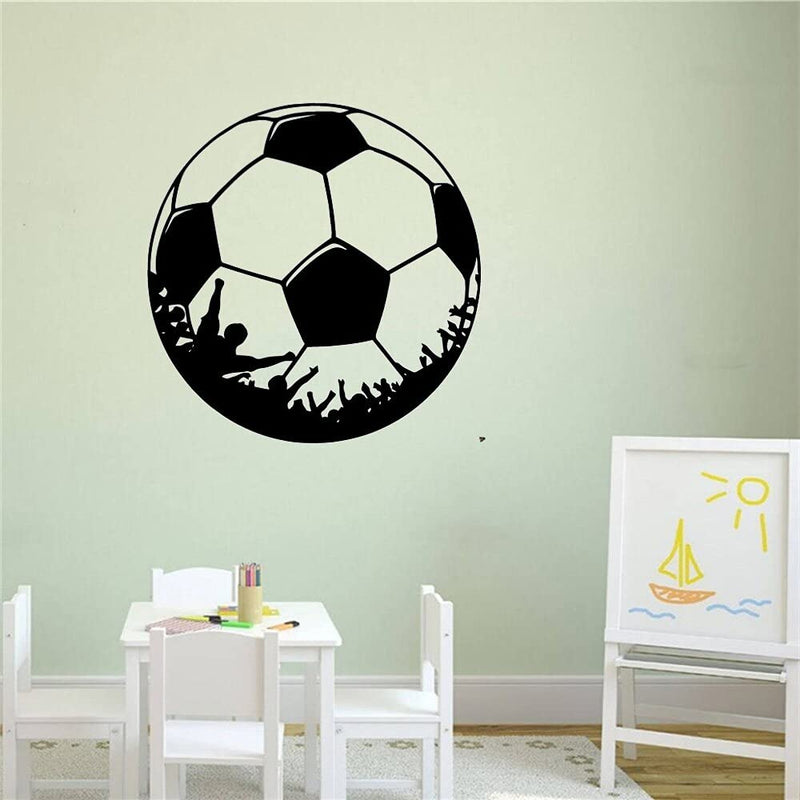 GADGETS WRAP Vinyl Decal Sticker Fashion Football (Item Finish Size : 57cm x 58cm)