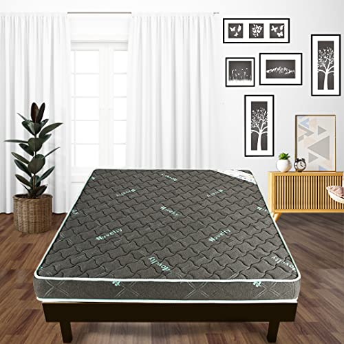 Novelty Mattress And Sofa_Blend Touch 5 inch Single Size Premium PU Foam Mattress (75x36x5, Single Bed, Medium Firm Mattress)