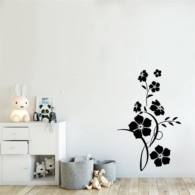 GADGETS WRAP Vinyl Decal Sticker Modern Flowers (Item Finish Size : 66cm x 42cm)