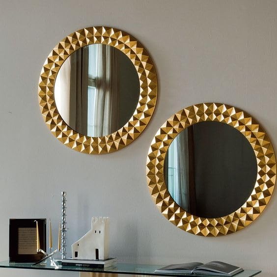 WOODEN CUT Wall Decor Mirror Frame