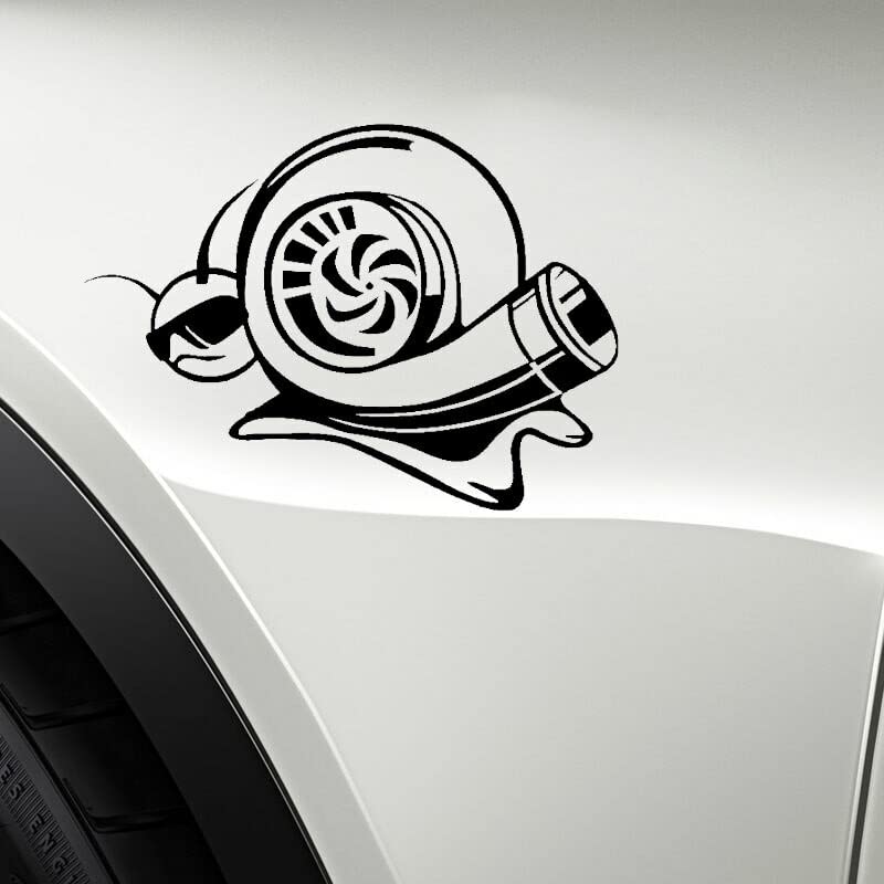 GADGETS WRAP Vinyl Wall Decal Sticker Boosted Turbo Snail Funny Vinyl Decal Personality Car Sticker