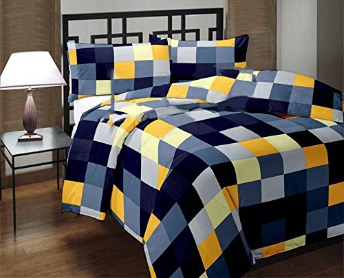 Vinayak Enterprises Polycotton Double Bed Blanket (Multicolour)