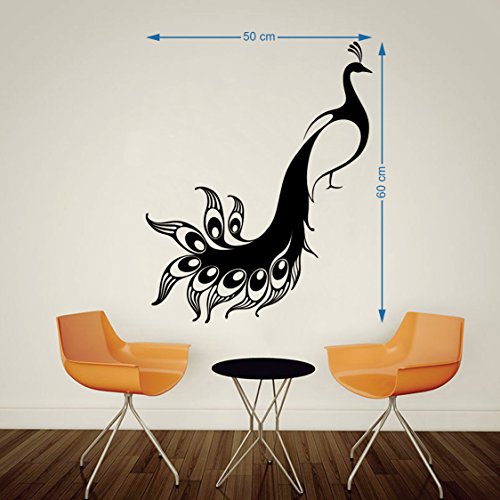 King of Bird Self Adhesive VinylWaterproof Decorative Wall Stickers for Hall, Bedroom, Kitchen and Furniture