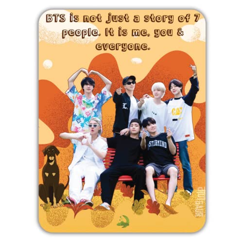 BTS Fridge Magnets BTS Army Fridge Magnets Pack of 5