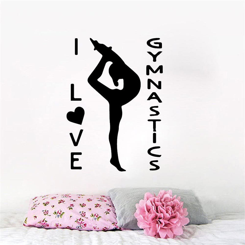 GADGETS WRAP Vinyl Decal Sticker Gymnastics (Item Finish Size : 76cm x 43cm)