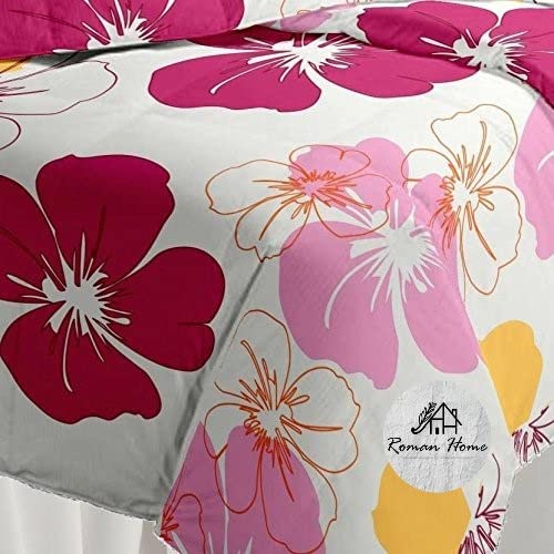 ROMAN HOME Super Soft Microfibre Kids Design Print Reversible Single Bed Dohar/Blanket/AC Dohar Gift for boy or Girl (2 Princess & Wine, 2)