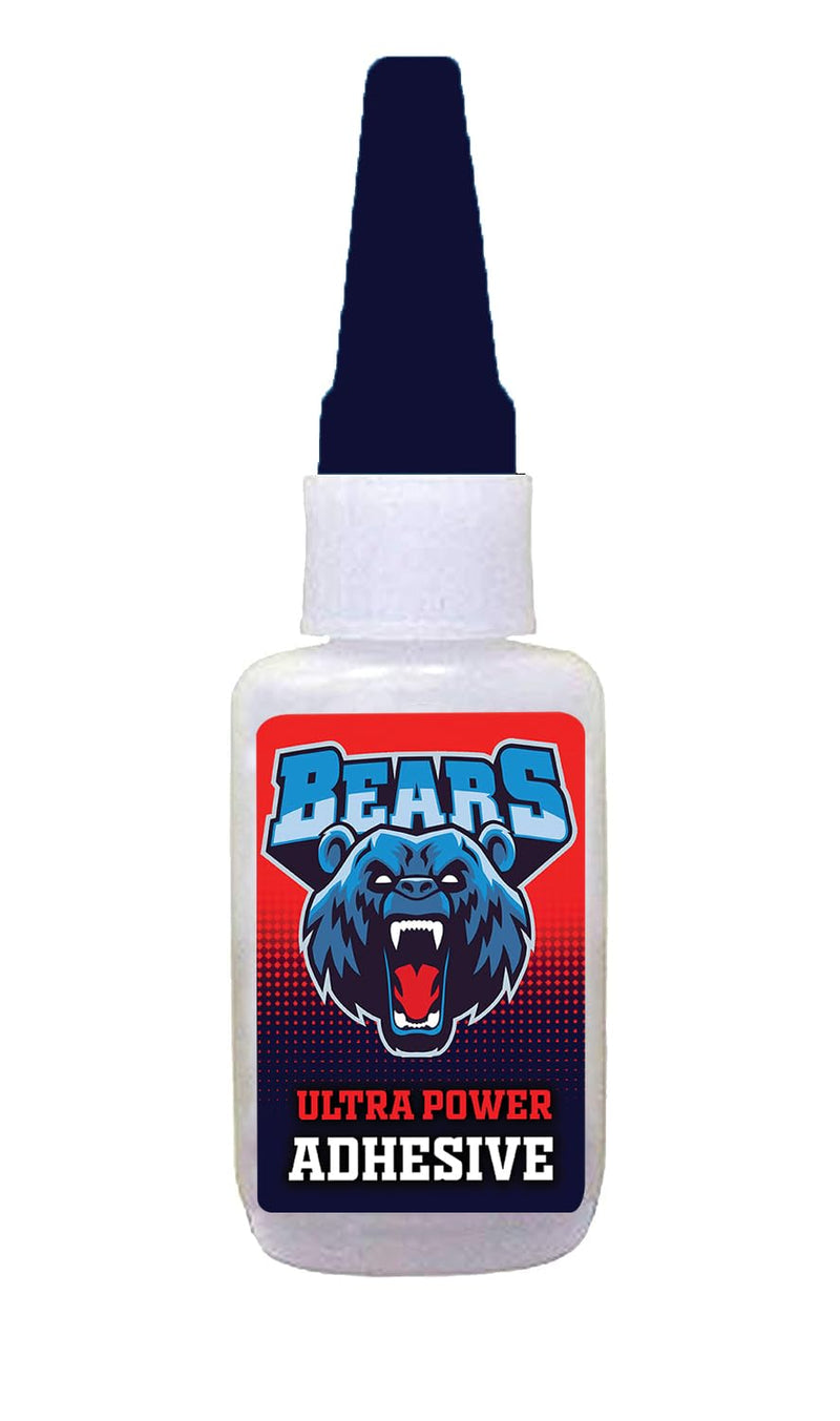 Visaan Bears Ultra Powered Super Glue Adhesive For Plastic, Wood, Metal, Ceramic, Rubber, Glass, Shoe Glue, 20Gm