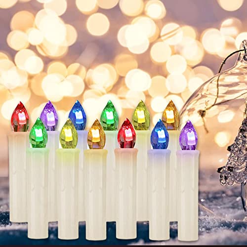 ATORSE® 10 Led Electric Flameless Window Candle Lights Remote Control Wedding Decor