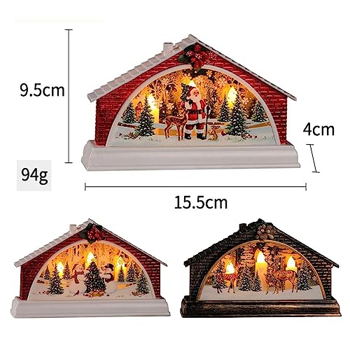 UJEAVETTE® Christmas Candle Tea Light Home Decoration for Xmas Elk