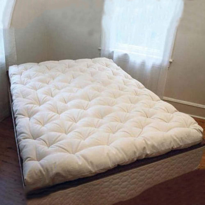 COMFIEE Sale Single Bed Cotton 4 Inch Folding Mattress/Gadda for Students, PG, Hostel, Picnic (Cotton Blend, 3 X 6 FEET)