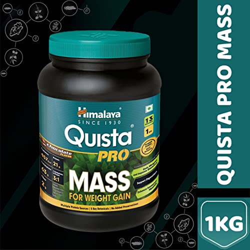 Himalaya Quista Pro MASS For Weight Gain - 1kg (Chocolate)