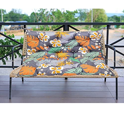 CALANDIS® Outdoor Bench Cushion Chair Decorative with Pattern for Backyard Outdoor 150Cmx100Cmx10Cm B | 1 Bench Cushion