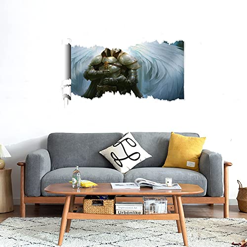 GADGETS WRAP Printed Wall Decal Sticker Scratched Paper Style Wall Decal (90cm x 50cm) - Guardian