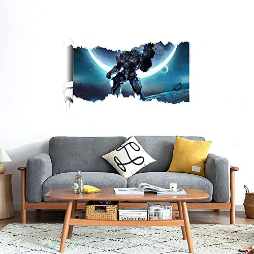 GADGETS WRAP Printed Wall Decal Sticker Scratched Paper Style Wall Decal (90cm x 50cm) - Preduice