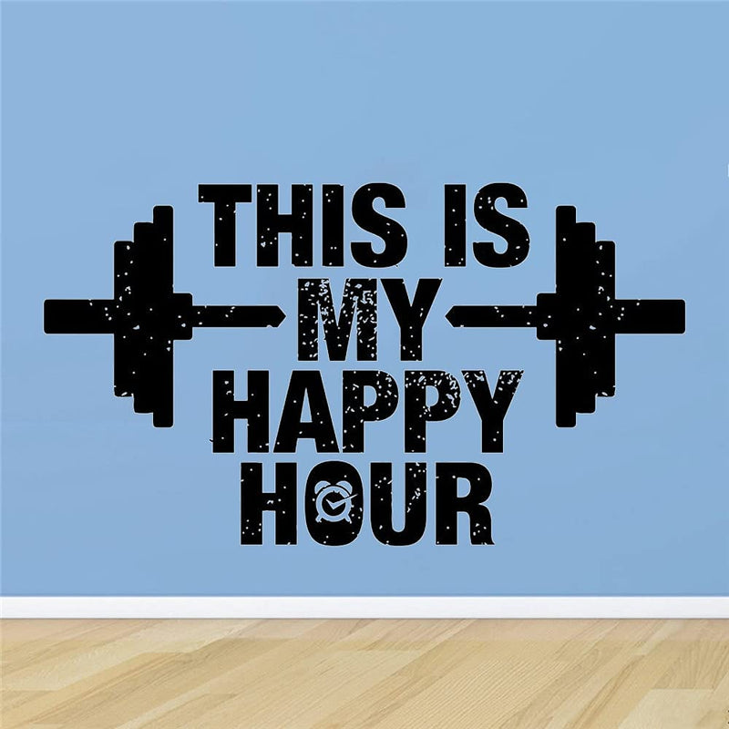 GADGETS WRAP Vinyl Decal Sticker This is My Happy Hour (Item Finish Size : 74cm x 42cm)