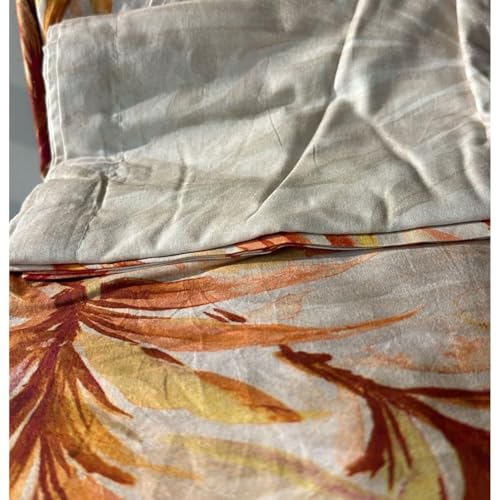 Pure Cotton Floral Design Bedsheet King Size Bedding Set Softness Luxurious Finish with 2 Pillow Covers