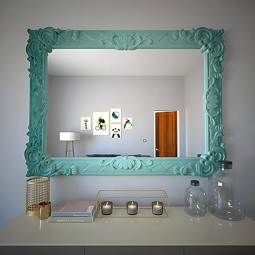 ssab TeakWoodWallMirror