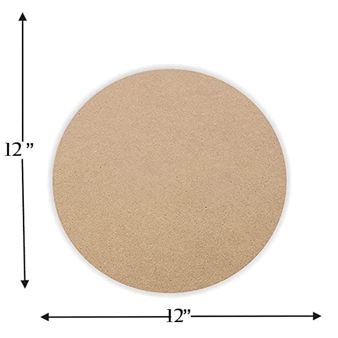 Decordial 12 inches Round MDF Mosaic Art