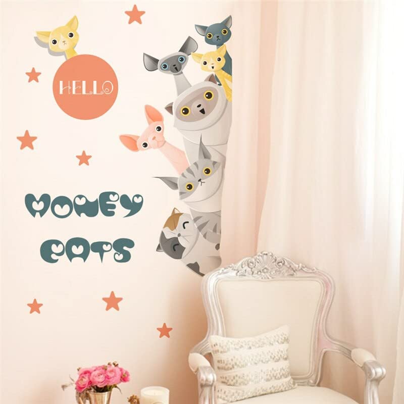 GADGETS WRAP Vinyl Wall Decal Sticker Funny Cats