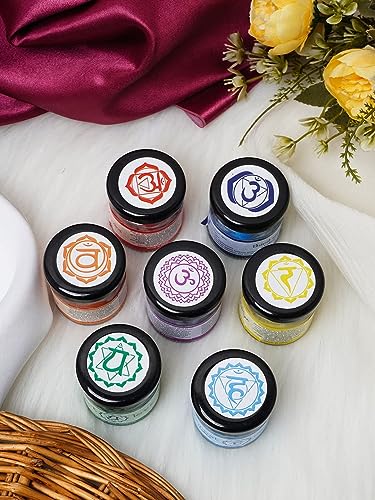 The Decor Affair Fragrances of Our 7 Chakra Aromatherapy Candles Transport You to a World of Peaceful Meditation, Healing, and Relaxation.