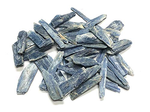 Zentron Crystal Collection: 1 Pound Rough Natural Blue Kyanite Stones