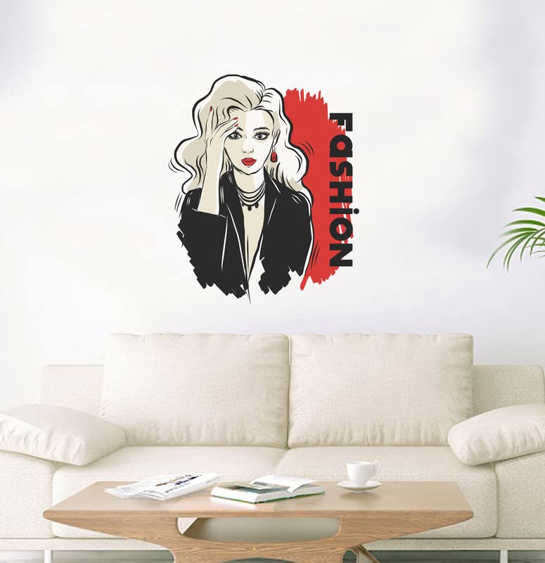 Decoreative beutifull Girl Fashion Wall Sticker